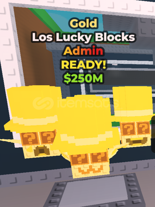 Gold Los Lucky Blocks  Gold Los Lucky Blocks