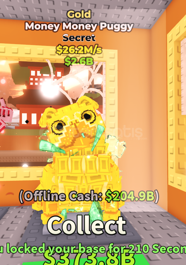 GOLD MONEY MONEY PUGGY 26M/S GOLD MONEY MONEY PUGGY 26M/S