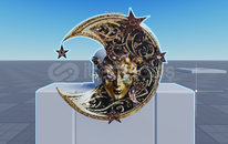 (UGC) Gold-Moon-Mask