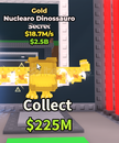 GOLD NUCLEARO DINOSSAURO