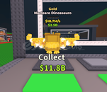 Gold Nuclearo Dinossauro(Pazarlık Yapılır)