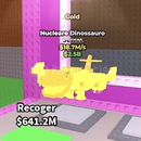 Gold Nucluero Dinossauro 18.7 M (Uygunaa)