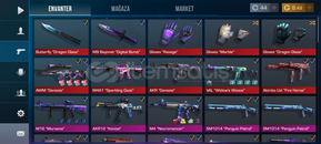 Gold pass aktif bol bıçak eldivenli dolu hesap 