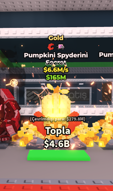Gold Pumpkini Spyderini 6.6M/s Gold Pumpkini Spyderini 6.6M/s
