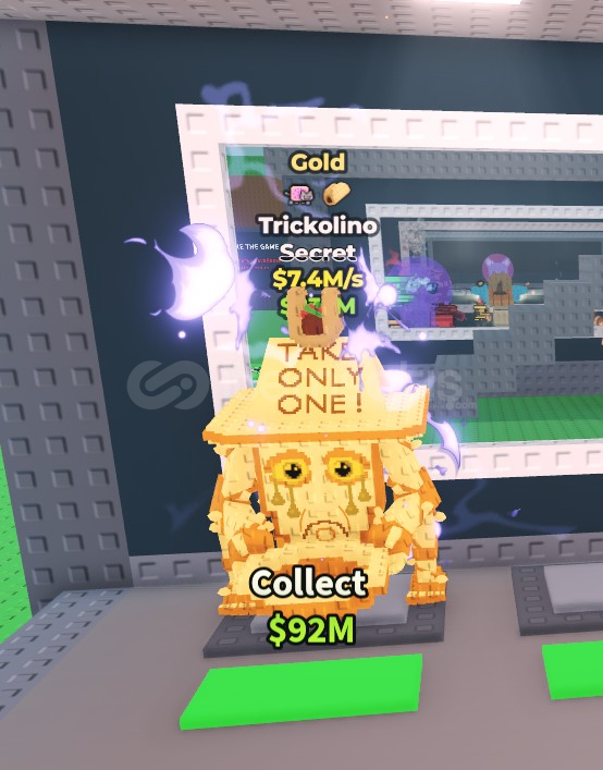 Gold Trickolino 7.4M/s Yeni Brainrot Gold Trickolino 7.4M/s Yeni Brainrot