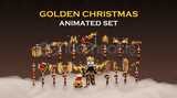 ⭐Golden Christmas Animated Set⭐