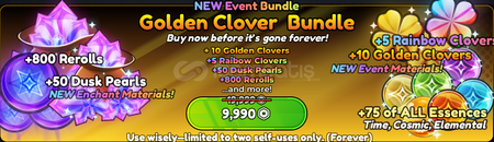 ✨Golden Clover Bundle | EN UCUZ VE HIZLISI✨