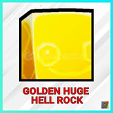 Golden Huge Hell Rock