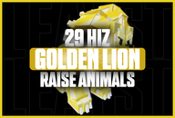 ⭐ Golden Lion | Raise Animals