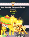 GOLDEN LOS SPOOKY COMBINASIONAS 125M! 