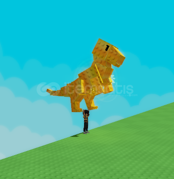 Golden T-rex Trex / Grow a Garden Golden T-rex Trex / Grow a Garden