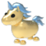 Adopt me Golden Unicorn (Normal)