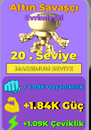 Golden Warior 3 Adet en ucuz Evrimli 20 seviye