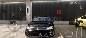 Golf 7.5 HD Logo Kaliper sarı Ses Sistemi Golf 7.5 HD Logo Kaliper sarı Ses Sistemi