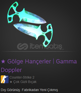 ★ Gölge Hançerler | Gamma Doppler