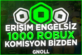 Gönderilebilen(1429)1000 ROBUX KOMİSYONBİZDEN ⭐