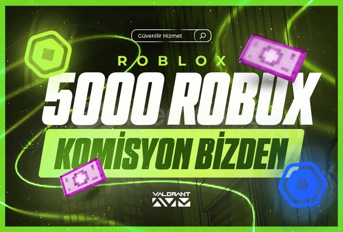 GÖNDERİM❤️SİSTEMLİ (5000)⚡3500 Robux ⚡ GÖNDERİM❤️SİSTEMLİ (5000)⚡3500 Robux ⚡