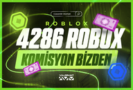 GÖNDERİM❤️SİSTEMLİ (4286)⚡3000 Robux ⚡