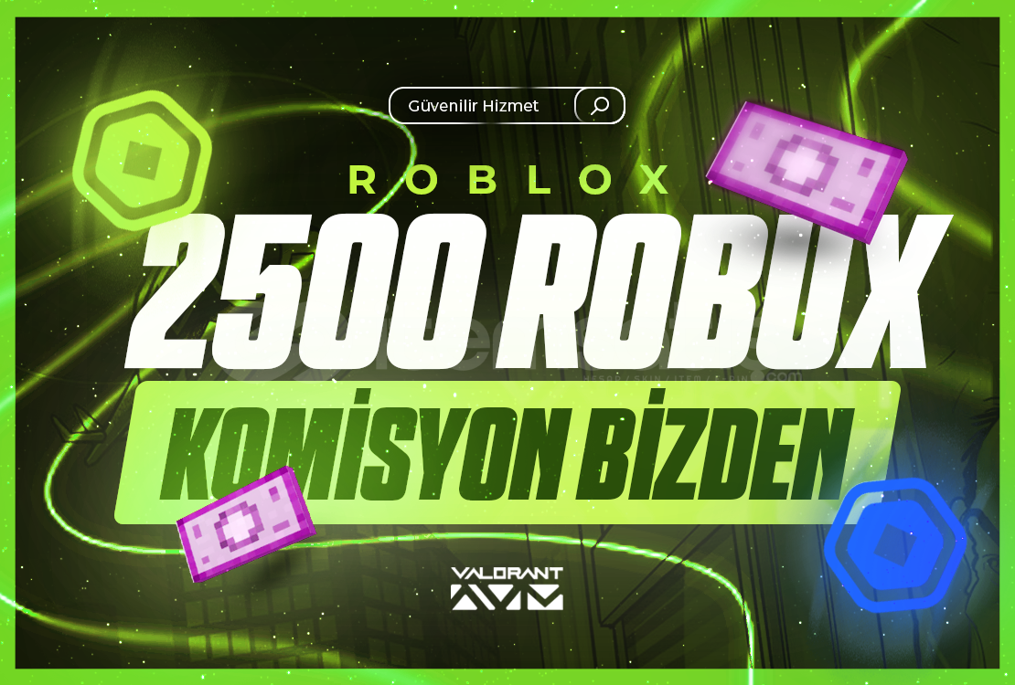 GÖNDERİM❤️SİSTEMLİ (2500)⚡1750 Robux ⚡ GÖNDERİM❤️SİSTEMLİ (2500)⚡1750 Robux ⚡