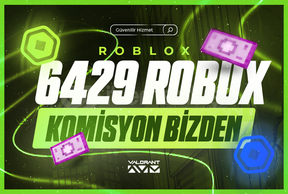 GÖNDERİM❤️SİSTEMLİ (6429)⚡4500 Robux ⚡ GÖNDERİM❤️SİSTEMLİ (6429)⚡4500 Robux ⚡
