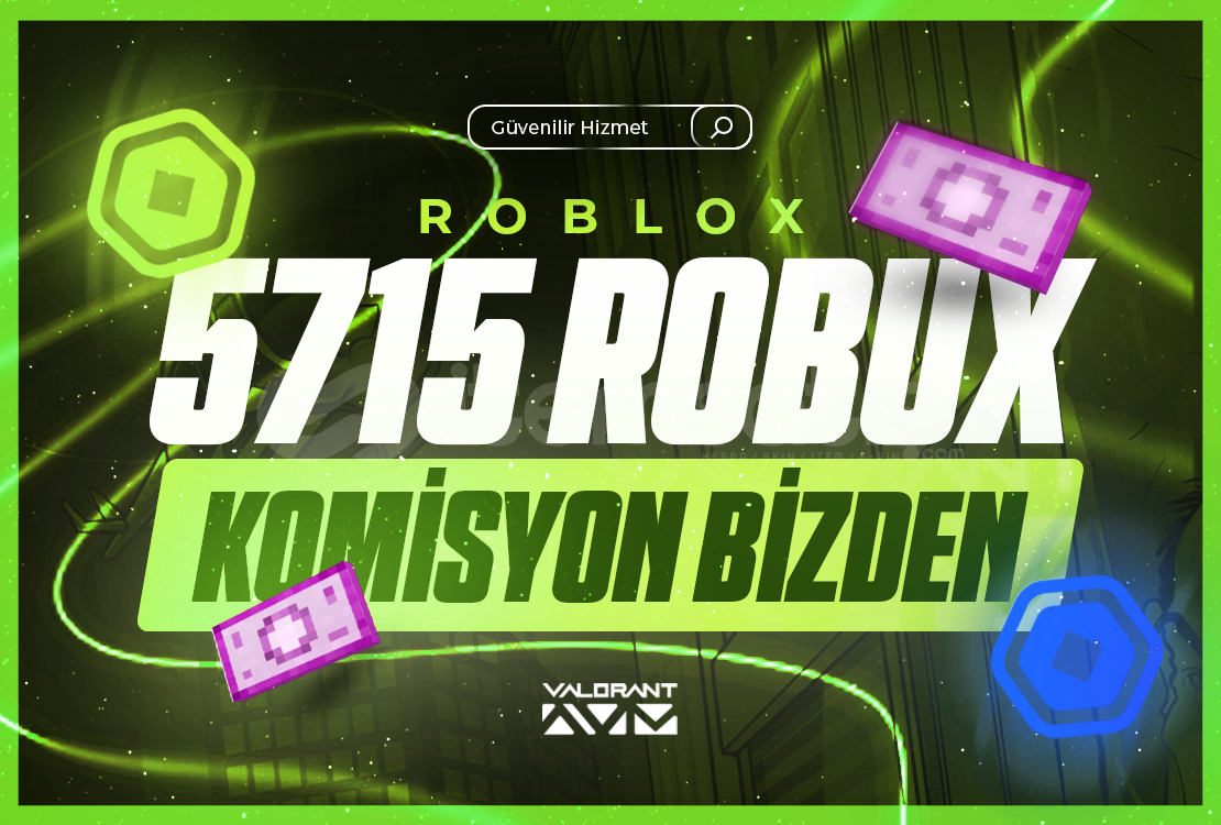 GÖNDERİM❤️SİSTEMLİ (5715)⚡4000 Robux ⚡ GÖNDERİM❤️SİSTEMLİ (5715)⚡4000 Robux ⚡