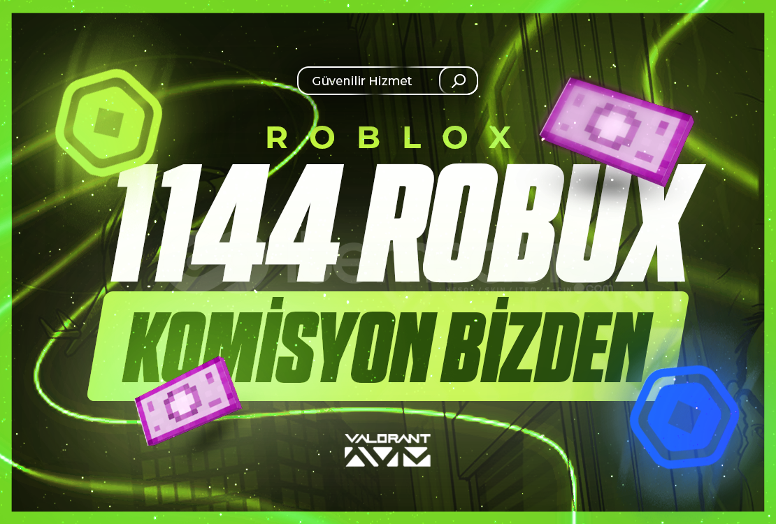 GÖNDERİM❤️SİSTEMLİ (1144)⚡800 Robux ⚡ GÖNDERİM❤️SİSTEMLİ (1144)⚡800 Robux ⚡