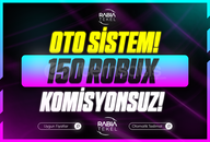 ⭐Gönderim⚡Sistemli 150 Robux Komisyonsuz ⭐Gönderim⚡Sistemli 150 Robux Komisyonsuz