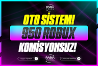 ⭐Gönderim⚡Sistemli 950 Robux Komisyonsuz