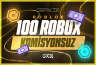 GÖNDERİM❤️SİSTEMLİ Komisyonsuz 100 Robux GÖNDERİM❤️SİSTEMLİ Komisyonsuz 100 Robux