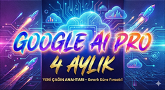 Google Ai Pro 4 Aylık