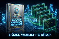 Google Haritalar SEO Otomasyon Yazılımları Seti