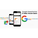 Google Harita Yabancı Yorum + 5 Yıldız Hizmeti