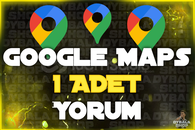 Google Maps 1 Adet Türk Yorum 