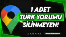 ⭐GOOGLE MAPS 1 ADET TÜRK YORUM⭐
