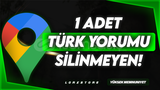 ⭐GOOGLE MAPS 1 ADET TÜRK YORUM⭐