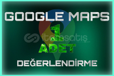 ⭐GOOGLE MAPS 1 ADET TÜRK YORUM⭐EN UCUZU