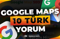 Google Maps 10 Gerçek Türk Yorum | HIZLI