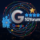 GOOGLE MAPS 10 KİŞİDEN 5 YILDIZLI YORUM