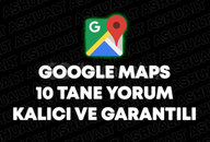 ⚡ Google Maps 10 Türk Yorum ⚡