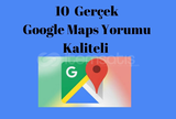 ⭐ GOOGLE MAPS 10 TÜRK YORUM - HIZLI ⭐