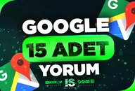 ⭐Google Maps 15 Gerçek Türk Yorum | HIZLI⭐