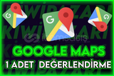 ⭐️ GOOGLE MAPS 1X DEĞERLENDİRME 