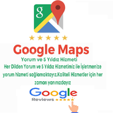 Google Maps 2 Adet 5 Yıldızlı Yorum Hızlı 