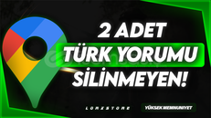 ⭐GOOGLE MAPS 2 ADET TÜRK YORUM⭐