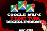 ⭐GOOGLE MAPS 3 TÜRK YORUM⭐