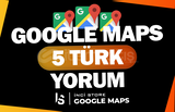 Google Maps 5 Gerçek Türk Yorum | HIZLI