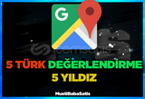 ⭐GOOGLE MAPS 5 TÜRK YORUM⭐