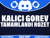 Görev Tamamlandı Rozeti Kendi Hesabınıza Kalıcı