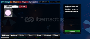 GPO 10X SP RESET ESSENCE