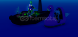 Gpo Coffin Boat+Flamingo Boat